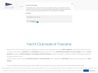 yachtclubisoleditoscana.com Webseite Vorschau