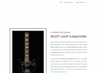 gitarren-kult.de Webseite Vorschau
