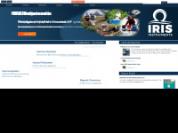 iris-instruments.com Webseite Vorschau