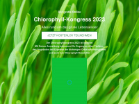 chlorophyllkongress.com Webseite Vorschau