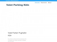 valetparking-koeln.de Webseite Vorschau
