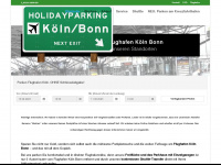 holidayparking-koeln.de Webseite Vorschau