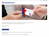 gutscheinkurse.ch Webseite Vorschau