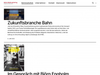 bahn-mediathek.com Webseite Vorschau