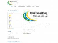 beratungsring-altkreis-lingen.de Webseite Vorschau