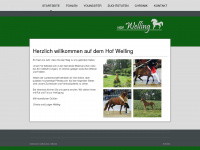 hof-welling.de Webseite Vorschau