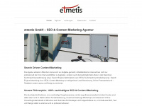 etmetis.de Webseite Vorschau