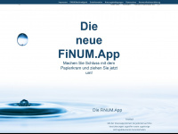 finum-app.de Webseite Vorschau