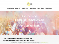 festival-stories.de Webseite Vorschau