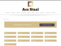 acsstaal.nl Webseite Vorschau