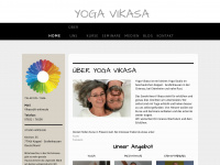 yoga-vikasa.de Webseite Vorschau