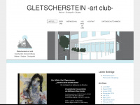 gletscherstein-art-club.info Webseite Vorschau