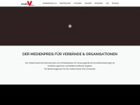 media-v-award.de Webseite Vorschau