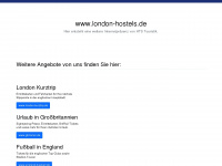 london-hostels.de Webseite Vorschau