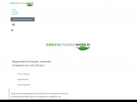 greenenergyworld.eu Webseite Vorschau
