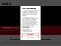 kitas-delbrueck.de Webseite Vorschau
