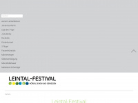 leintal-festival.de Webseite Vorschau