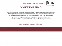 coiffeurhair.ch Webseite Vorschau