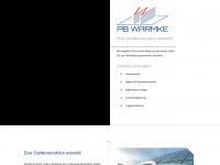 pbwarmke.de Webseite Vorschau