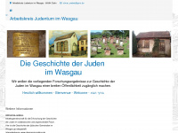 judentum-im-wasgau.de Webseite Vorschau