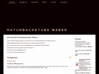 naturbackstube-weber.de Webseite Vorschau