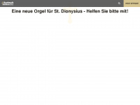 orgelmusik-kelkheim.de Webseite Vorschau