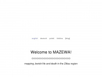 mazewa.eu Webseite Vorschau