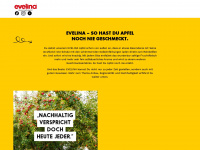 evelina-apfel.de Webseite Vorschau