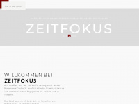 zeitfokus.org Webseite Vorschau