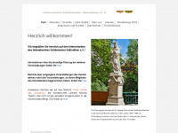 heimatwerk-schlesischer-katholiken.de Webseite Vorschau