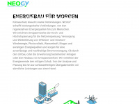 neogy-energiebau.de Webseite Vorschau