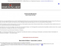 maratscherhof.com Webseite Vorschau