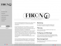pikon-bz.it Webseite Vorschau