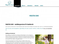 magistra-canis.de Webseite Vorschau