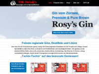rosysgin.ch Webseite Vorschau