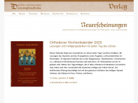 orthodox-verlag.de Webseite Vorschau