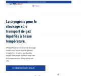 cryotherm-france.fr Webseite Vorschau