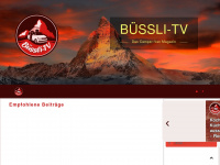 buessli-tv.ch Webseite Vorschau