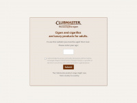 clubmaster-cigarillos.com Webseite Vorschau