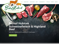 biohof-hubicek.at Webseite Vorschau