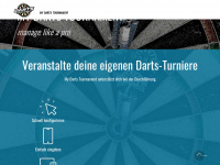 my-darts-tournament.com Webseite Vorschau