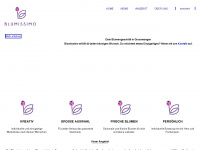 blumissimo.ch Webseite Vorschau