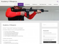 academy4weapons.com Webseite Vorschau