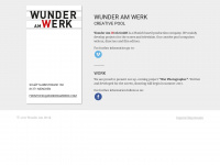wunderamwerk.com Webseite Vorschau