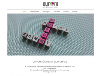 curom.de Webseite Vorschau