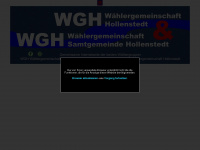 wg-hollenstedt.de Webseite Vorschau
