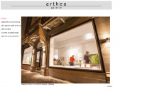 arthea.de Webseite Vorschau