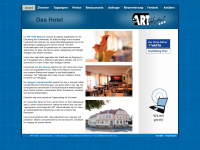 arthotel-marbach.de Webseite Vorschau