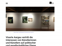 visarte-aargau.ch Webseite Vorschau