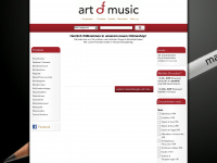 art-of-music.de Webseite Vorschau